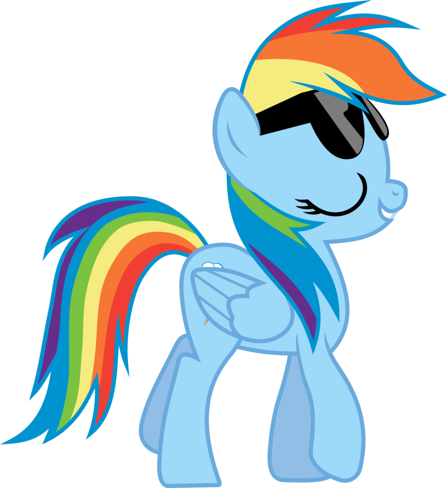 Rainbow Dash Swag By Lekadema Rainbow Dash Swag By - Friendship Is Magic Rainbow Dash (900x983)