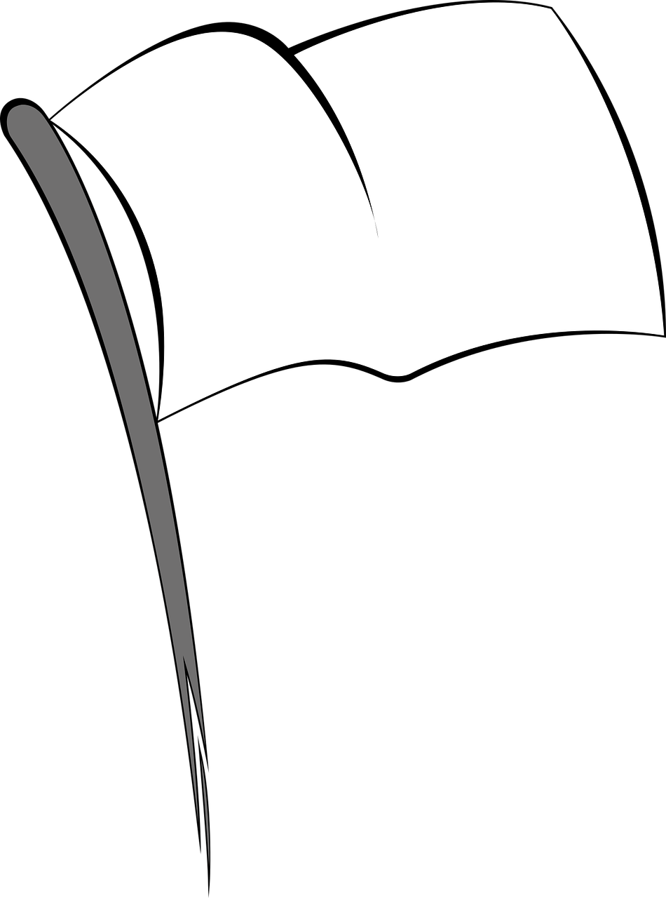 Flag Vector White Blow Neutral Transparent Image - Flag Vector White Blow Neutral Transparent Image (950x1280)