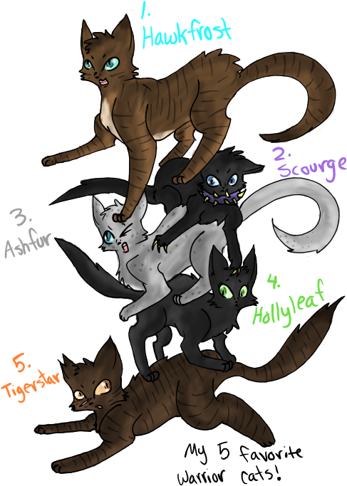 Breezepelt Coloring Pages - Warriors (500x700)