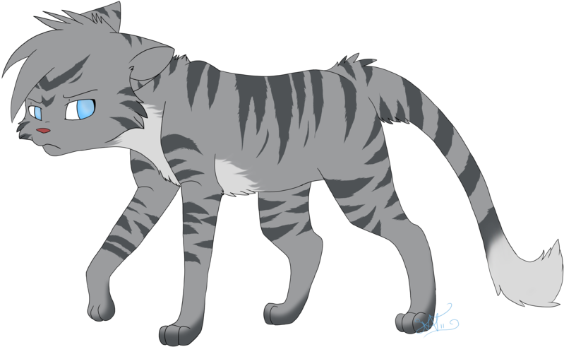 Grumpy Cat Coloring Page Download - Jayfeather Png Warriors (900x599)