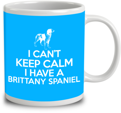 I Can't Keep Calm I Have A Brittany Spaniel - Keep Calm (480x445)