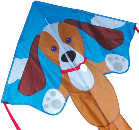 44105p Sparky-zoom Large - Premier Kites & Designs Easy Flyer, Sparky Dog, (480x480)