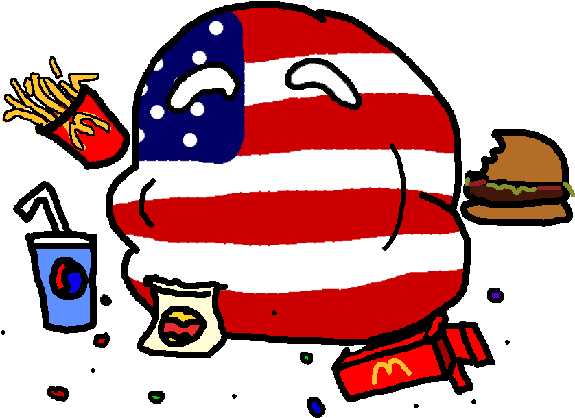 United States Of America Clip Art - Meme Polandball (905x659)