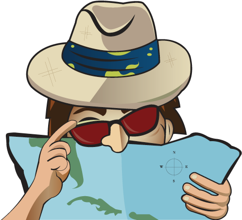 National Park Clipart Hat - Icon Traveling Png Gold (500x500)