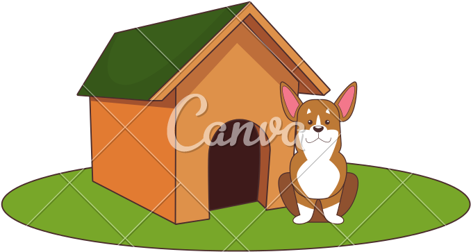 Dog House Cartoon - House (800x800)