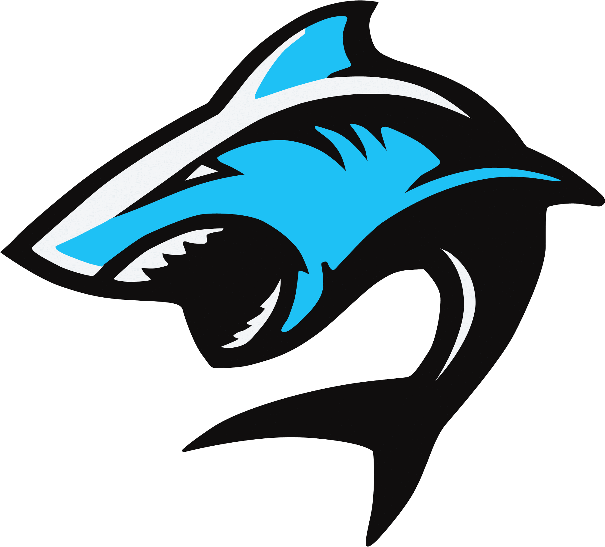 San Francisco Sharks - Shark Logo (2000x2000)