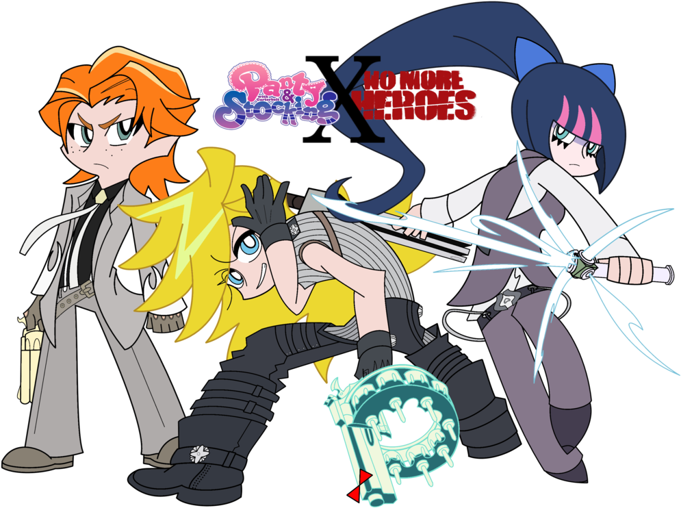 Psg/no More Heroes Crossover By Djnightmar3 - Bad Girl No More Heroes (1024x770)