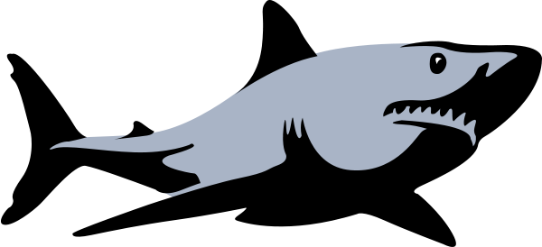 Shark Clip Art - Like Beer And Sharks Baseball Sleeve Shirt (600x274)