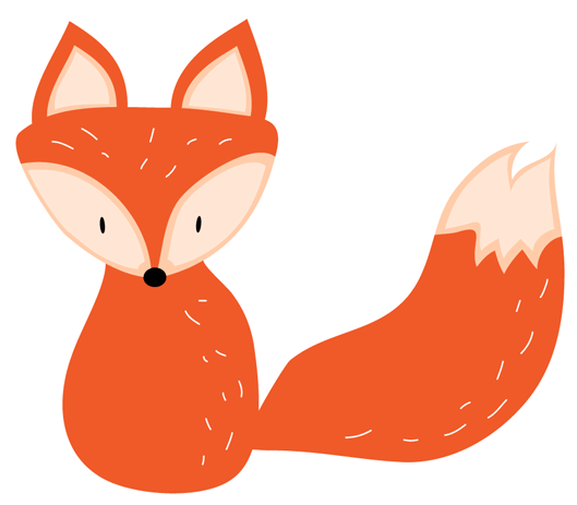 Idea Fox - Adorable Woodland Creatures 1" Pinback Buttons - Bear, (528x528)