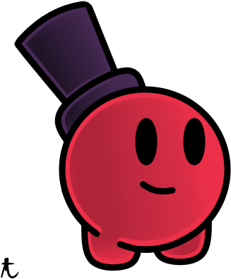 Paper Meatball By Mrmeatballl - Cartoon (357x401)