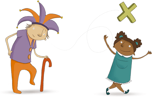 Using Letters Of Child's Name - Cartoon (533x340)
