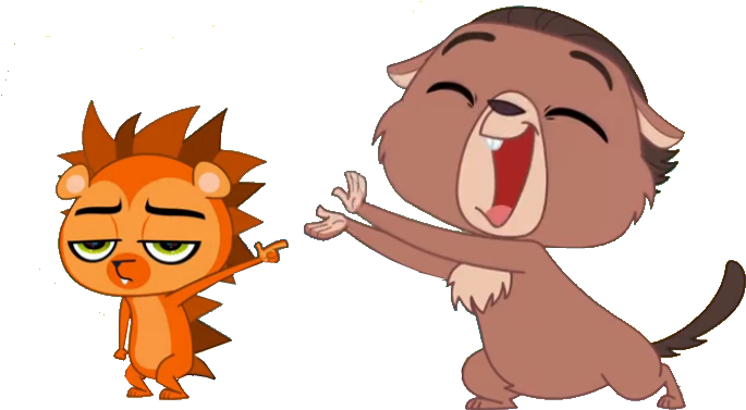 Littlest Pet Shop S3e24 Vector Russell And Harold By - Littlest Pet Shop Russell (726x412)