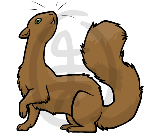 Canidae Horse Dog Camel Clip Art - Prairie Dog (500x500)