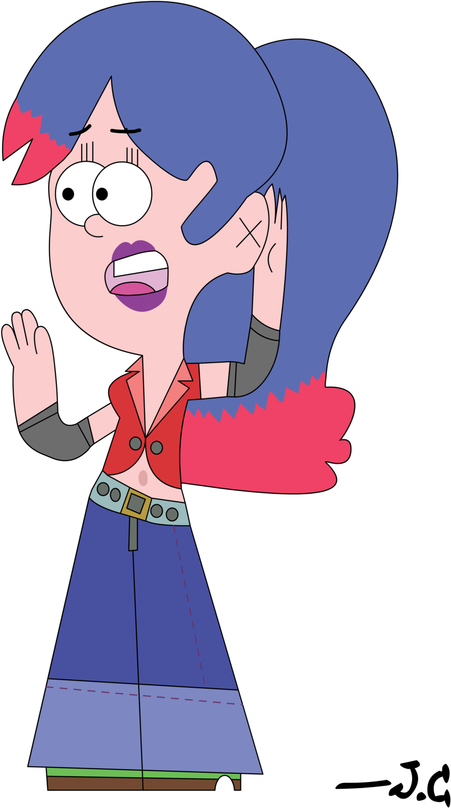Punk Rock Mabel By Meatwad Mobile - Cartoon (1024x1708)