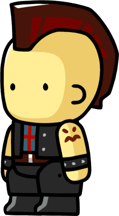 Punk Rocker - Rocker Png (380x691)