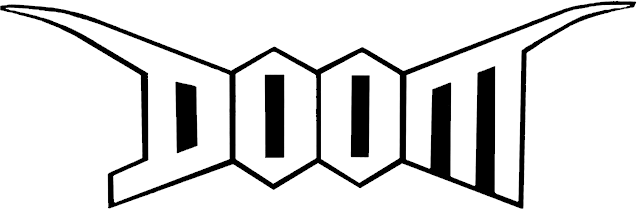 Doom Are An English Crust Punk Band From Birmingham, - Doom Band Logo Png (637x209)