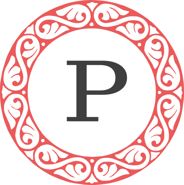 Monogram P Clip Art - Letter T Monogram (594x596)