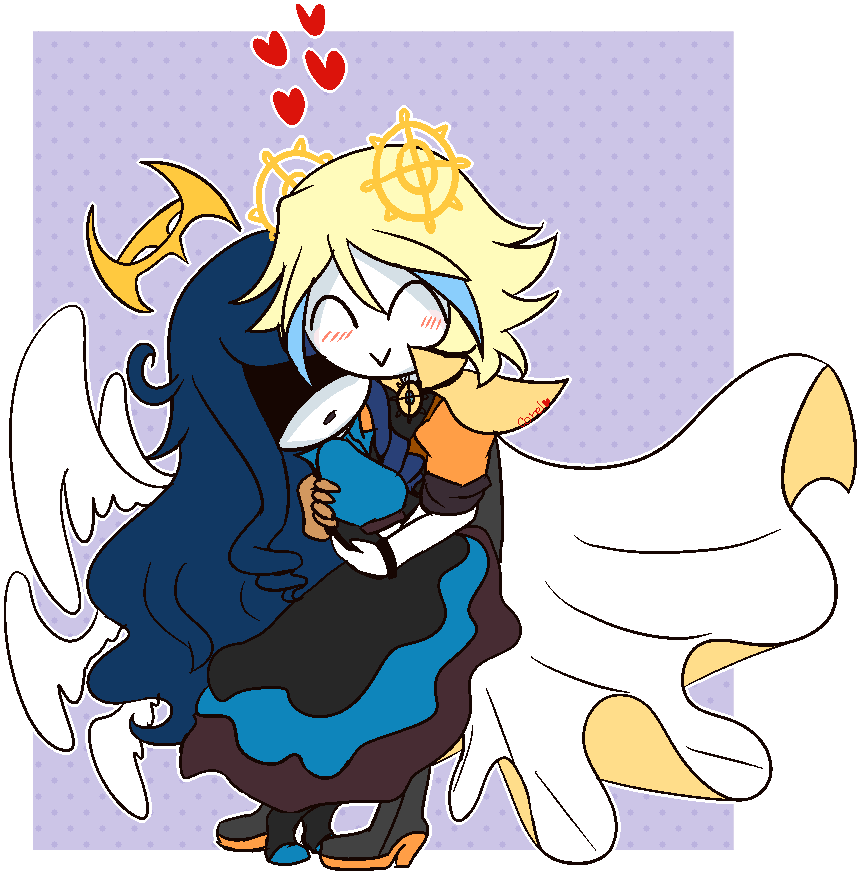 God Love His Little Daughter By Melody-akatsuki - Cartoon (900x900)