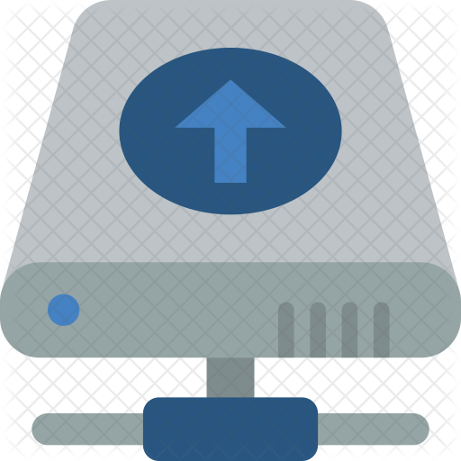 Upload In Hard-drive Icon - Thinking Of Japan (512x512)