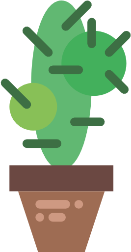 Cactus Free Icon - Icon Flat Png Cactus (512x512)