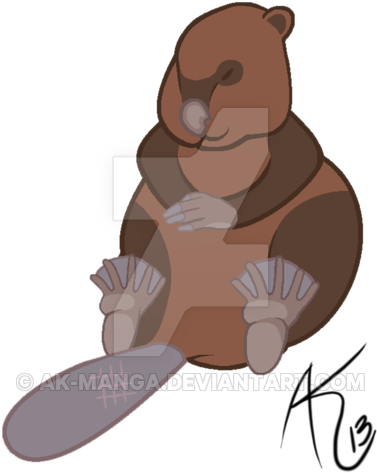 The Dam Beaver By Ak Manga On Deviantart - Dam (400x483)