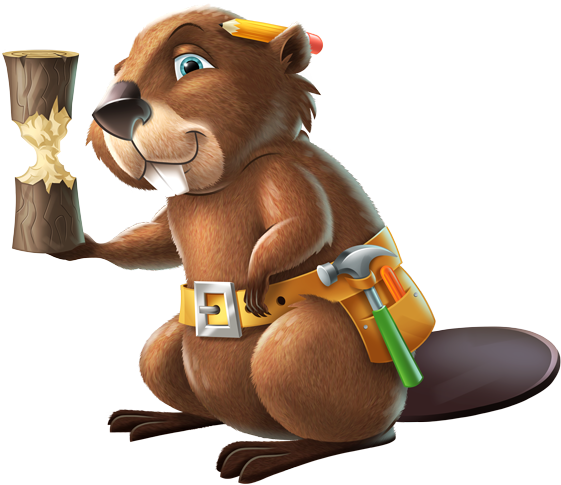 Bucky The Beaver Day - Time Lab Vbs Characters (600x603)