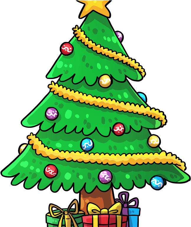 The Grinch Cartoon Christmas Tree - Christmas Tree (709x768)