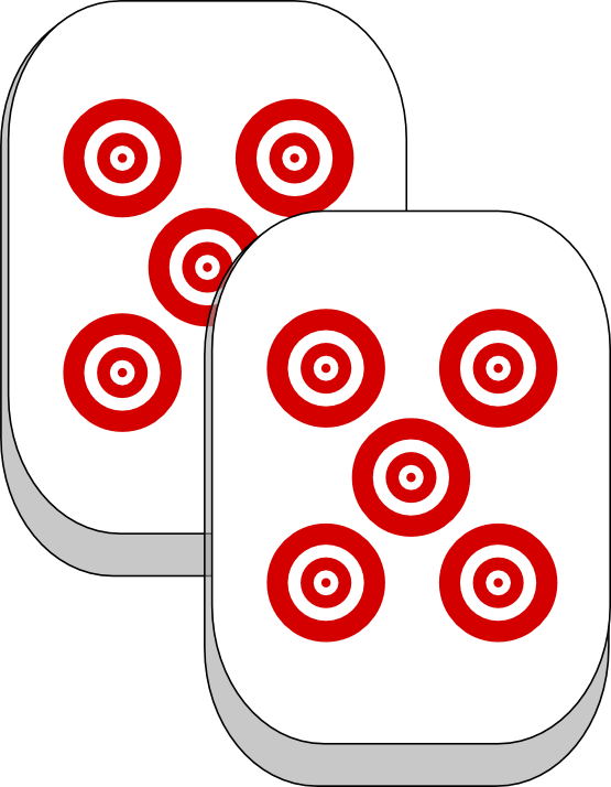 Free Mahjong Tiles Clip Art - Mahjong Clipart (555x714)
