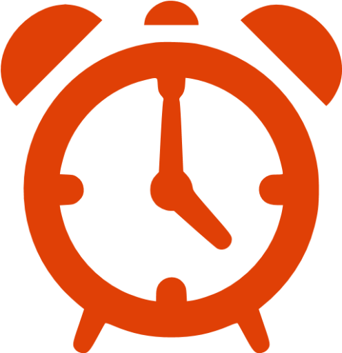 Pink Clock Icon Png (512x512)