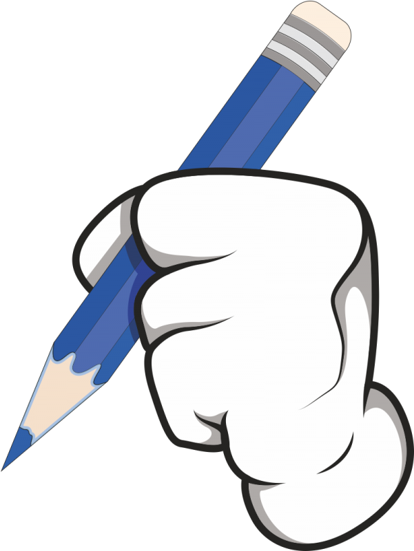 Cartoon Animation Drawing - Animation Hands With Pencil Png (800x800)
