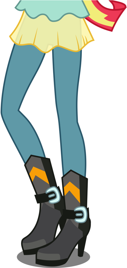 Teentitansfan201, Boots, Clothes, Cropped, Edit, Equestria - Sunset Shimmer Boots (532x1024)