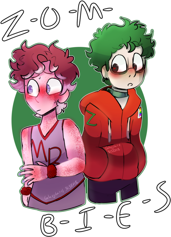 Z O M B I E S By Galaxygal 11 - Bucky X Eliza Zombies (788x1013)