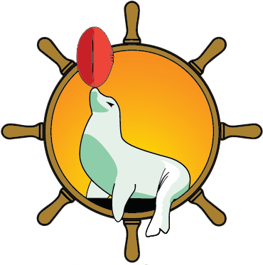 San Francisco Seals - Ship Wheel Clipart (408x374)