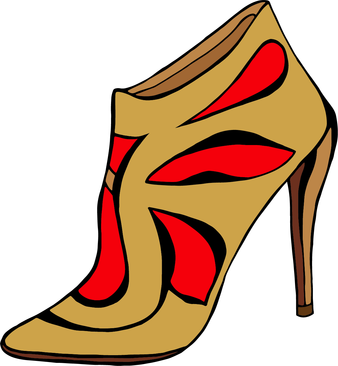 Slipper Shoe High-heeled Footwear Sneakers - Shoe (1187x1287)