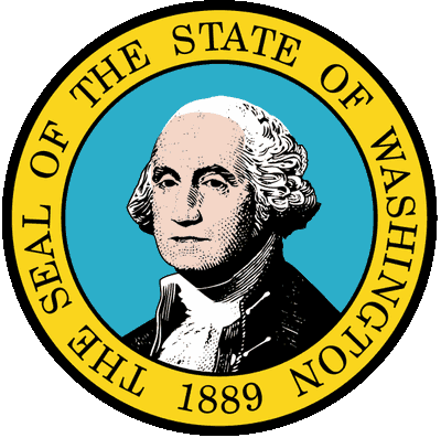 Adopted In - State Seal Of Washington (400x397)