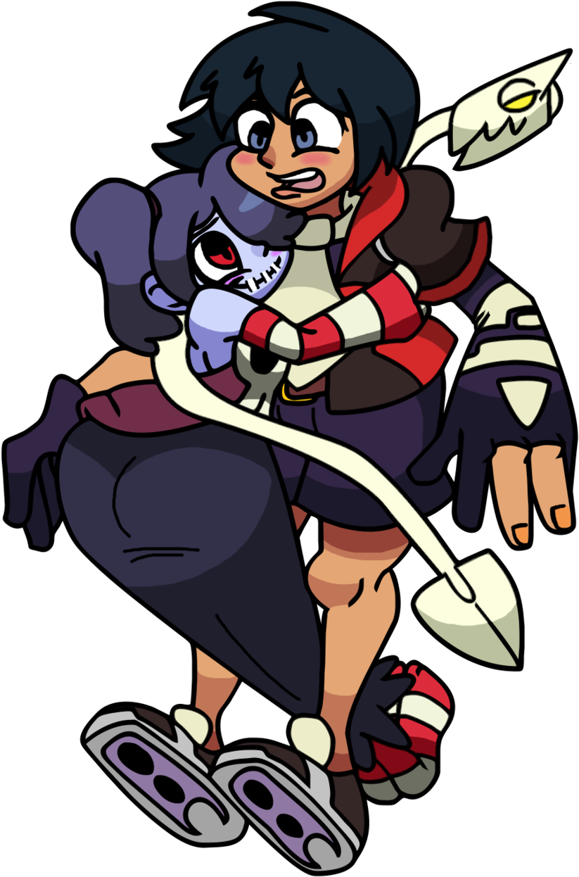 Rocket Man And Zombie Girl By Strongseanmann - Cartoon (1024x1339)