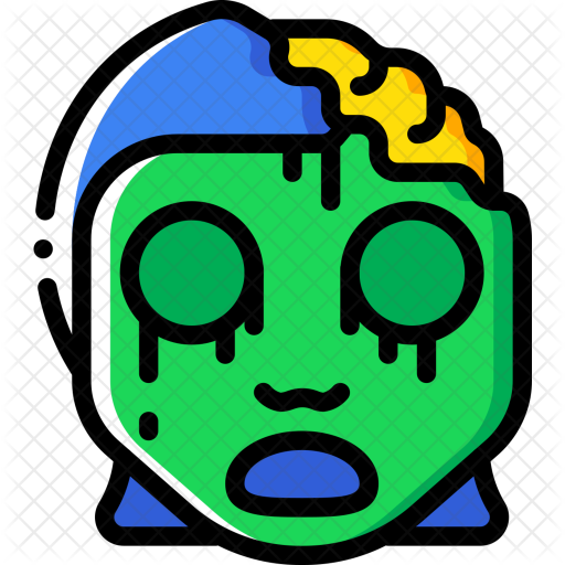 Zombie Girl Icon - Zombie (512x512)