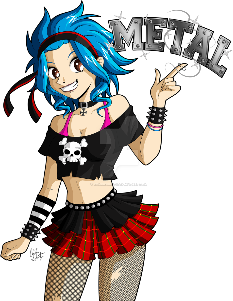 Gajeel's Metal Queen By Zombiegirl01 Gajeel's Metal - Metal Levy Fairy Tail (1024x1245)
