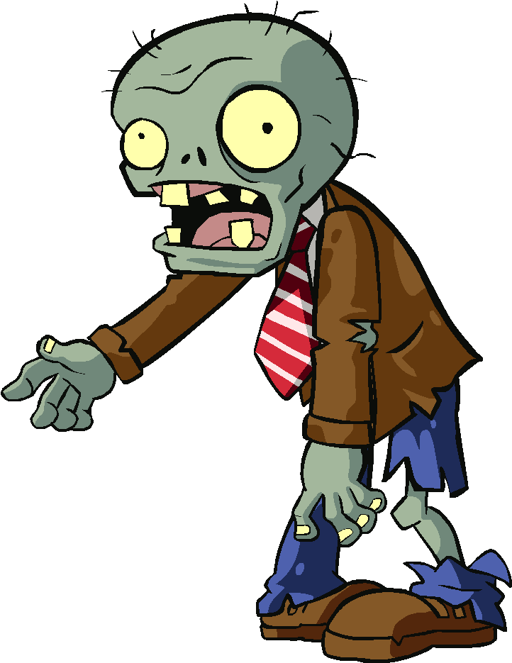 Ghoul Clipart Zombie - Plants Vs Zombies Zombie Gif (1000x1000)