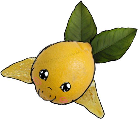 Lemon Seal By Silversugar - Cartoon (576x502)