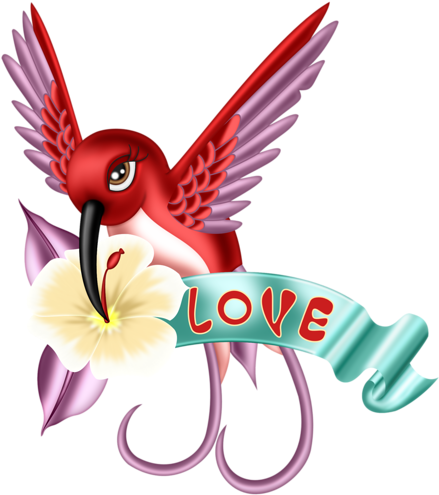 Wings Tattoos Clipart Easter - Clip Art (450x500)