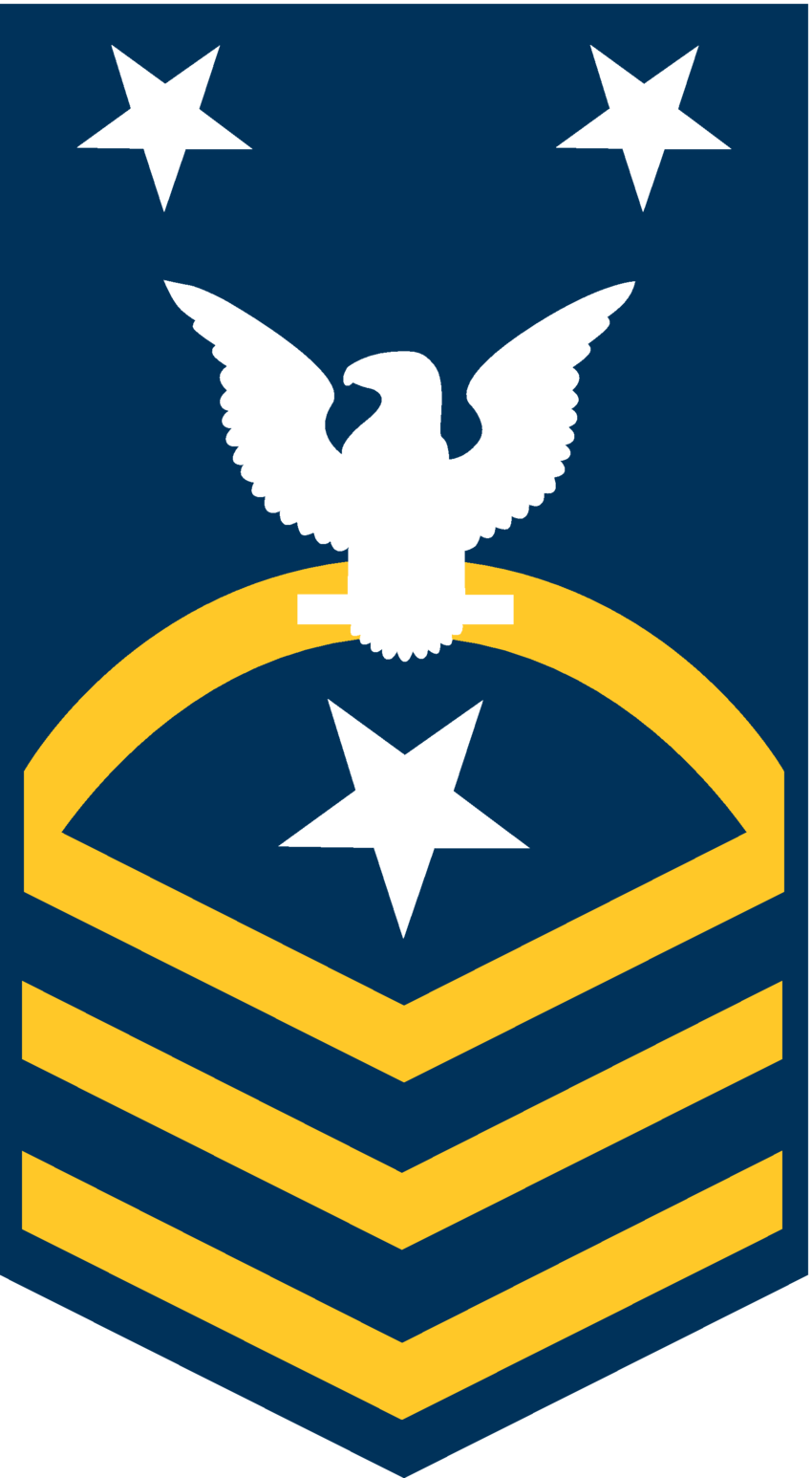 Military Navy Seals Transparent Free Download - Master Chief Petty Officer Insignia (850x1546)