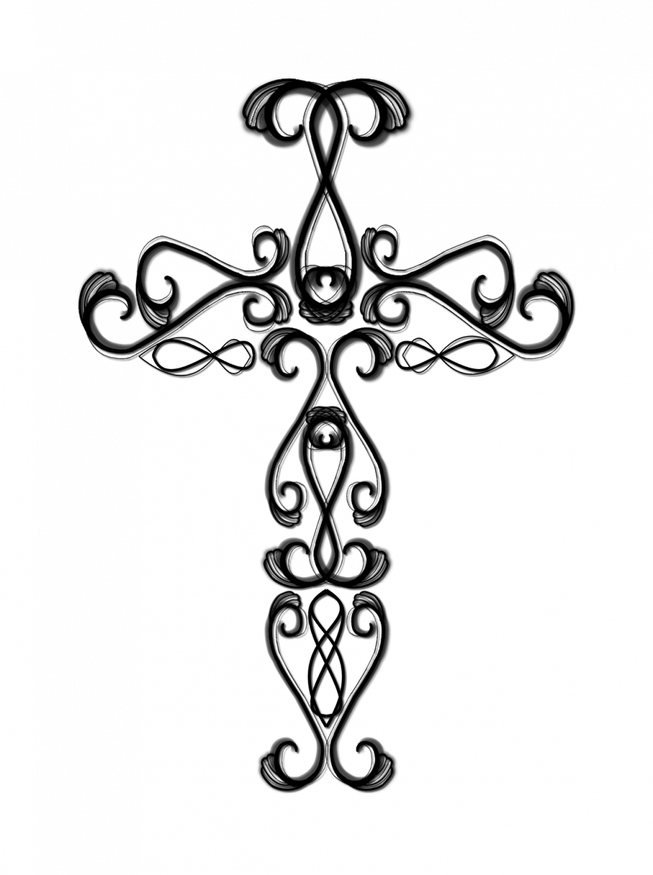 Clipart Info - Cross Drawings (940x1259)
