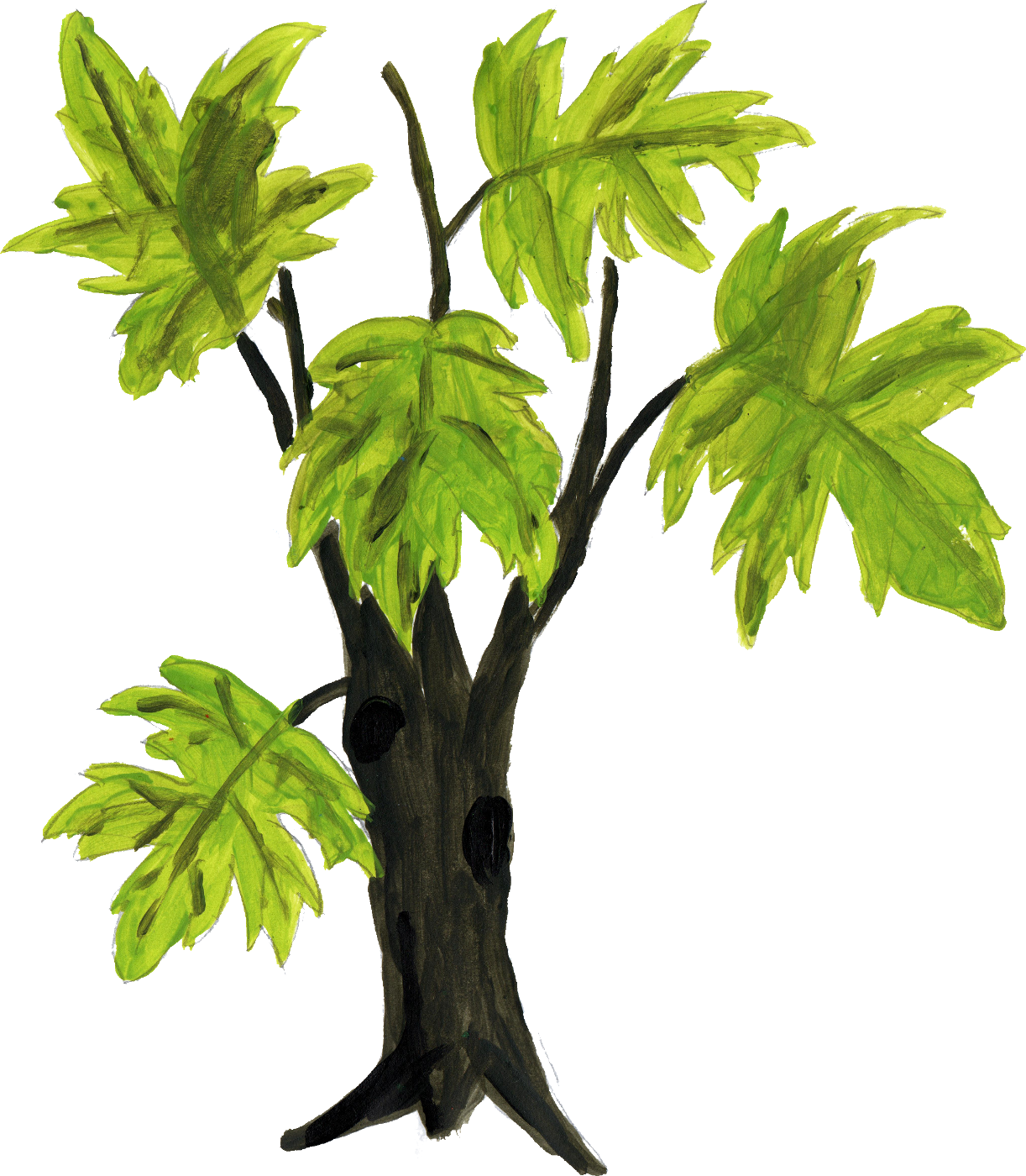4 Tree Drawing Png Transparent Onlygfxcom - Drawing (1222x1400)