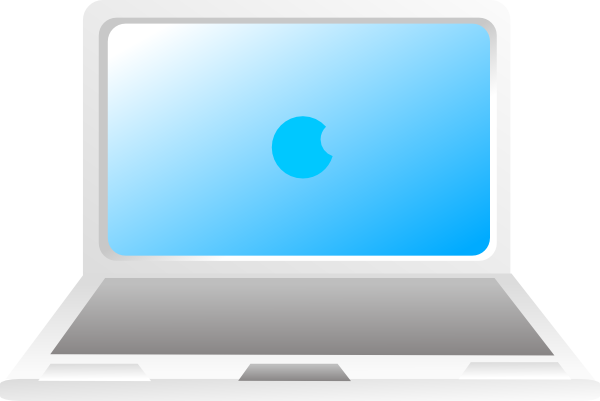 Free Clipart For Macbook Pro - Macbook Clip Art (600x401)