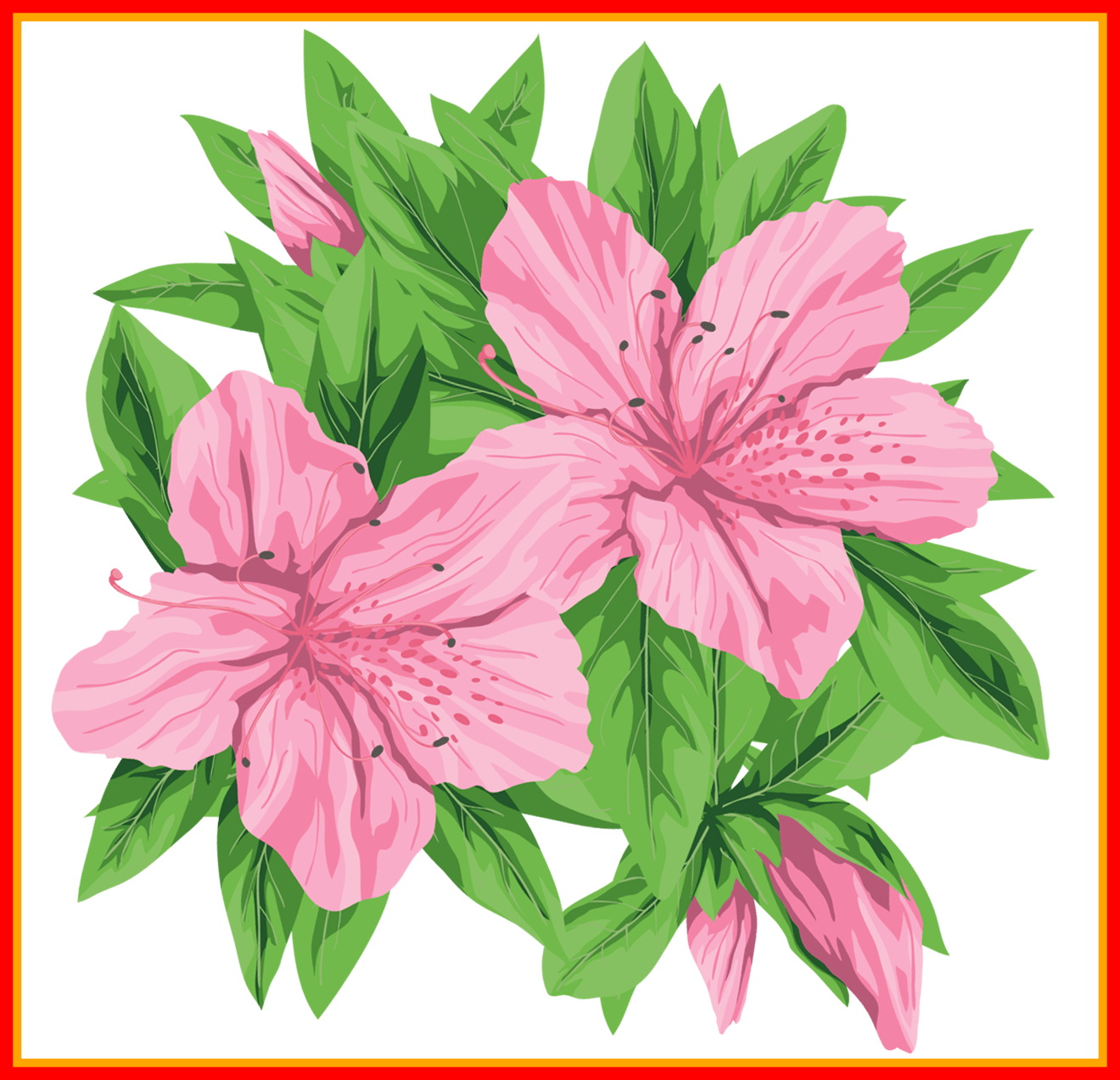 Bouquet Png Bouquet Of Flower Png Amazing Pink Png - Realistic Clip Art Flowers (1320x1273)