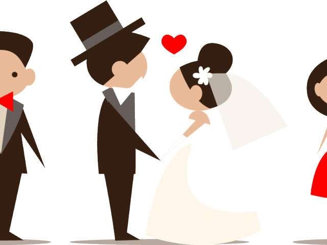 Wedding Party Clipart - Roles Of A Wedding (640x480)