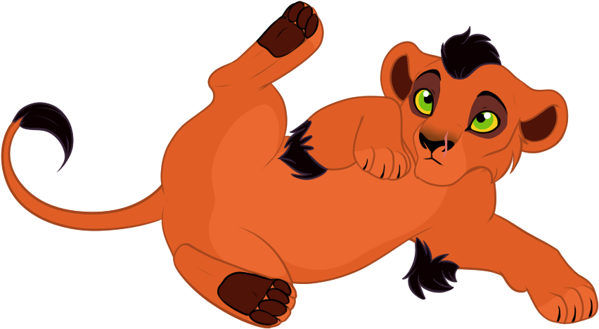 Cub 2 Scar X Zira By Hn310 - Zira And Scar's Cub (931x595)