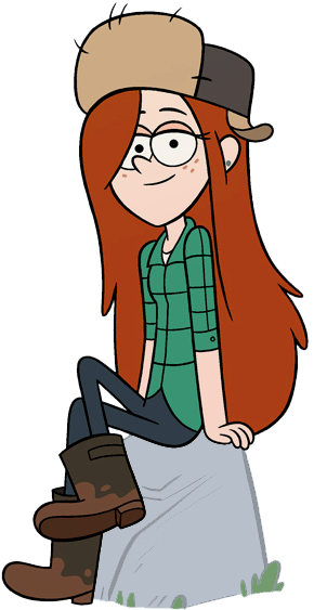 Mabel Pines - Gravity Falls Characters Wendy (313x588)