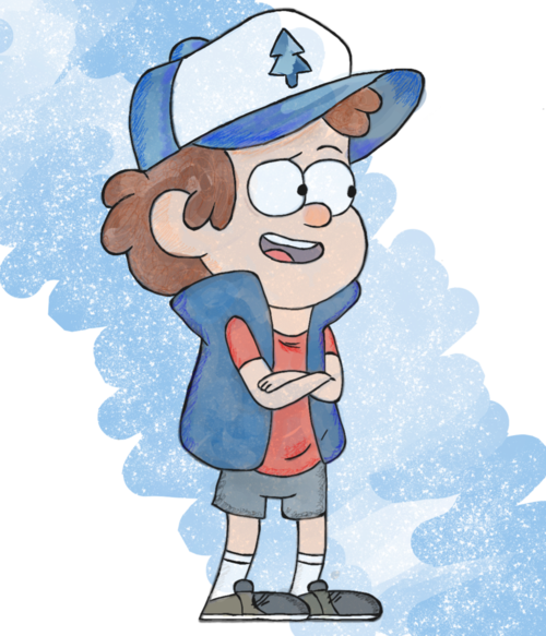 Gf Арт,gf Art,gravity Falls,фэндомы,dipper Pines,gf - Gf Art Gf Reactor Dipper Gideon Pacifica (500x583)